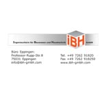 IBH  Ing. Büro für Bauwesen u. Haustechnik GmbH